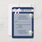 3,5x5 R.S.V.P.-Karte Luftwaffe Klasse A Einheitstü Einladung (Vorderseite)