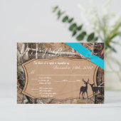 3.5x5 R.S.V.P. Kartenjäger Camouflage Camoflauge D RSVP Karte (Stehend Vorderseite)