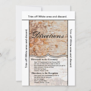 3.5x6 Anfahrt Ausweis Auslaufholzschneidemaschine Einladung