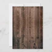 3.5x6 Anfahrt Card Mason Jar String Lights Barn Einladung (Rückseite)