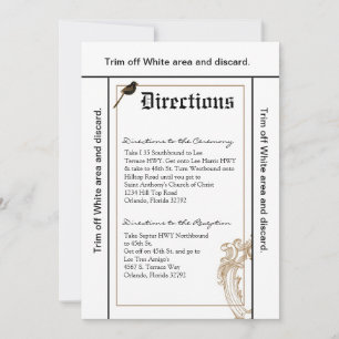 3.5x6 Anfahrt Karte Formal Love Birds Pigeon Fälli