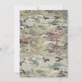 3.5x6 Directions Card Army Air Force OCP Camouflag Einladung (Rückseite)