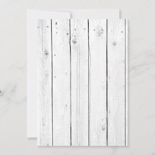 3.5x6 Richtung Kartenmason Jar String Lights Einladung (Rückseite)