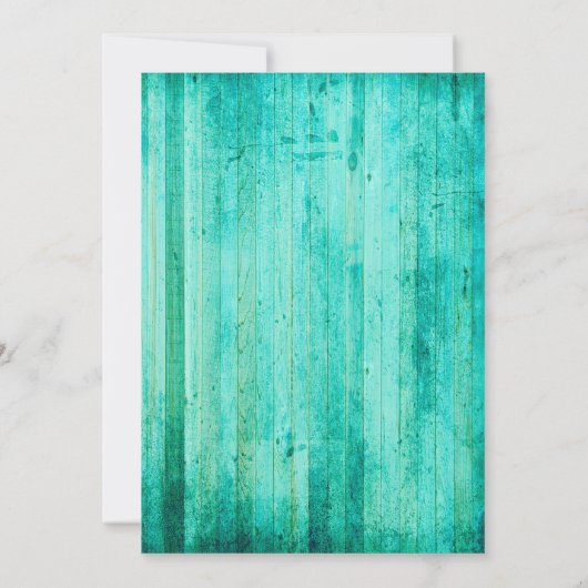 3.5x6 Richtung Kartenmason Jar String Lights Wood Einladung (Rückseite)