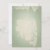 3.5x6 Wegweiser Entenjagd Rustikal Einladung (Rückseite)