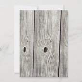 3.5x6 Wegweiser Mason Jar mit Wildblumen Einladung (Rückseite)