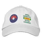 3/60th Inf. Fluss-Räuber stickten Hut (Vorderseite)