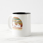 3,6 Röntgen nicht groß, nicht schreckliches Zweifarbige Tasse (Vorderseite Links)