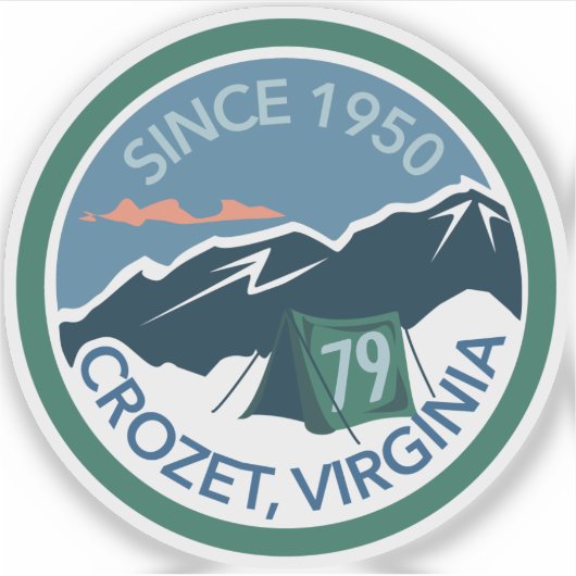 3" Abzeichen Aufkleber (Vorderseite)