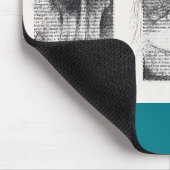 3 Affen Chinesisches Neujahr 2016 Mousepad (Ecke)