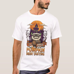 3. alljährliche Kürbisbier-Verkostung Halloween Sp T-Shirt