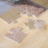 3 Alpacas on Beach in Sun Hats, DIY-Meldung Puzzle (Seite)
