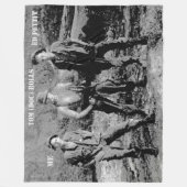 3 AMIGOS, VIETNAM 1968 FLEECEDECKE (Vorderseite)