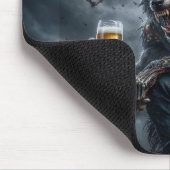3 Arm Irischer Werwolf Mousepad (Ecke)