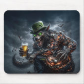 3 Arm Irischer Werwolf Mousepad (Vorne)