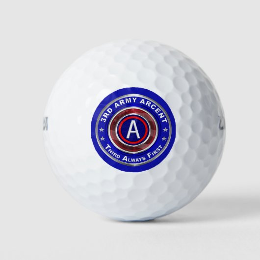 3. Armee ARCENT Golfball (Vorderseite)