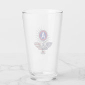 3. Armee Patch Spiked Rahmen Glas (Rückseite)