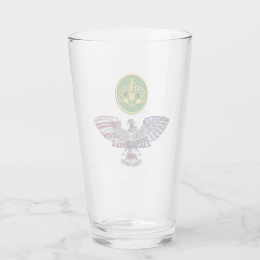3. Armored Cavalry Regiment Eagle Glass Tumbler (Rückseite)