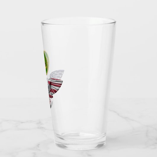 3. Armored Cavalry Regiment Eagle Glass Tumbler (Links)