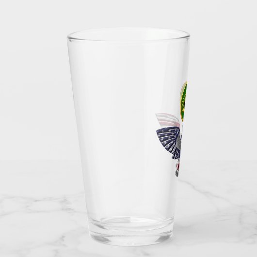3. Armored Cavalry Regiment Eagle Glass Tumbler (Rechts)