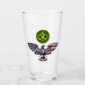 3. Armored Cavalry Regiment Eagle Glass Tumbler (Vorderseite)