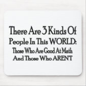 3 Arten Leute Mousepad (Vorne)