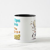 3 Arten von Steuerformen - Humoristische Tasse des (Zentrum)