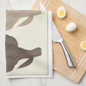 3 Artichokes Kitchen Towel Geschirrtuch (Viertel Falte)