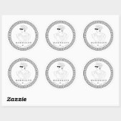 3" Aufkleber für Manoules - Blatt 6 (Blatt)