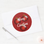 3 Aufkleber für Rot-Ornamente (Umschlag)