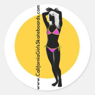 3" Aufkleber (Set von 6)