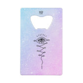 *~* 3 Augen zur Erleuchtung und Nirvana * Geldbeutel Flaschenöffner (Rückseite)