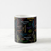 3. August Geburtstags-Tasse Kaffeetasse (Mittel)