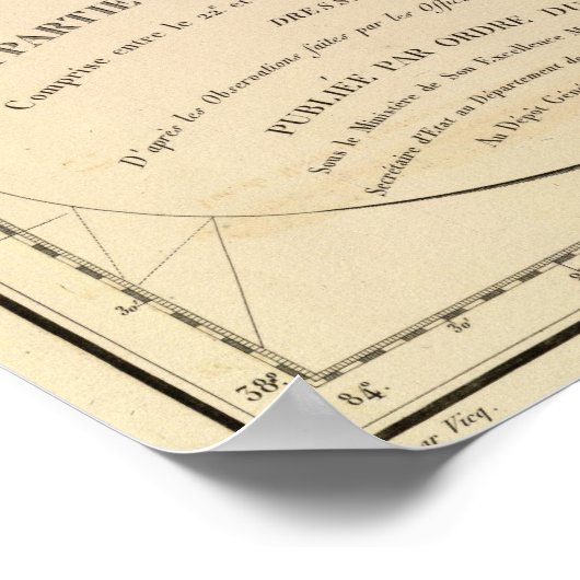 3 Ausblick auf die Küste, Chile Poster (Ecke)