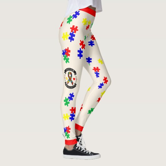 # 3 Autismus-Bewusstsein  - Leggings (Rechts)