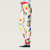 # 3 Autismus-Bewusstsein  - Leggings (Links)