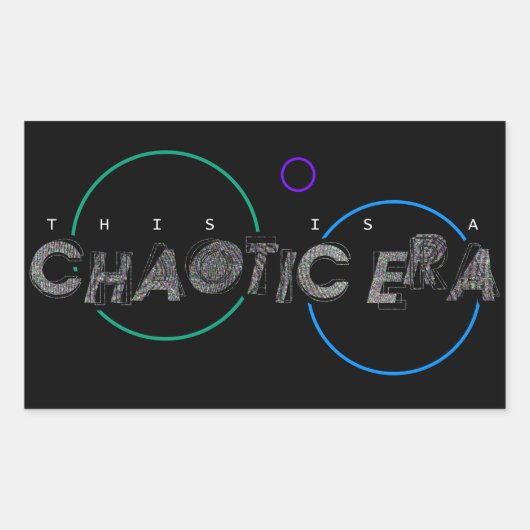 3-B0D-3 (Cool) Rechteckiger Aufkleber (Vorderseite)