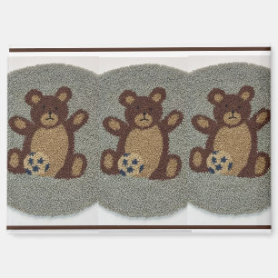 3 BÄREN FÜR METALLDOLLHÄUSER MAGNET