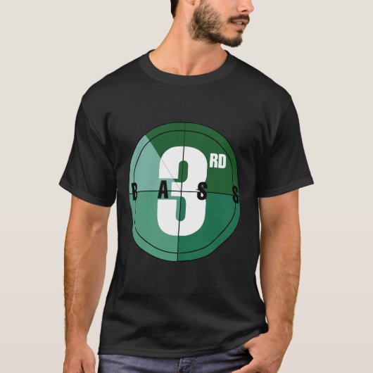 3. Bassmesse 3. Bass T-Shirt (Vorderseite)