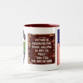 3. Bataillon - 75. Förster-Regiment - Sieg-Tasse Zweifarbige Tasse (Mittel)