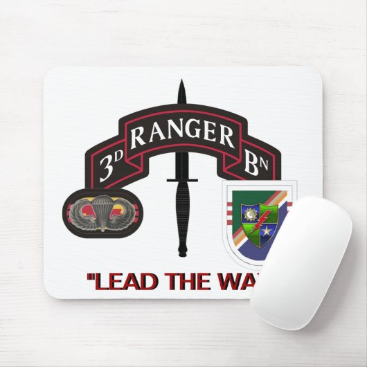 3. BATTALION 75. RANGERREGIMENT MOUSEPAD (Mit Mouse)