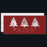 3 Baum Form Fotos Burgundy Frohe Weihnachten<br><div class="desc">Minimalistisch 3 Baum Form Fotos Burgund Frohe Weihnachten. Verfügbar in digitaler Form und gedruckt. Frohe Weihnachten ist in einem stilvollen Set-Skript. Ersetzen Sie die drei Beispielbilder einfach durch Ihre eigenen und personalisieren Sie sie mit Ihren Namen auf der Vorderseite.</div>