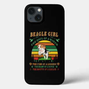 3 Beagle Mädchen he Seele Das Feuer Das Herz Der M Case-Mate iPhone Hülle