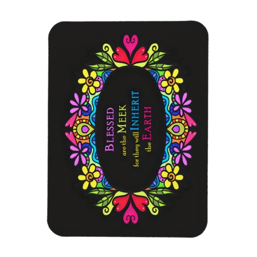 3. Beatitude - Gesegnet sind die Meek Magnet (Vertikal)