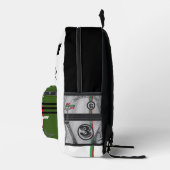 3 BEDRUCKTER RUCKSACK (Rechts)