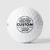 3 Benutzerdefinierte Personalisierte Srixon Soft F Golfball (Vorderseite)