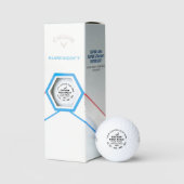 3 Benutzerdefiniertes Foto-Logo ruft Supersoft-Gol Golfball (Verpackung)