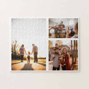 3 Benutzerdefiniertes FotoCollage Personalisiert Puzzle