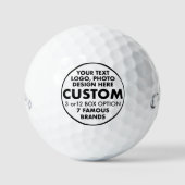 3 Benutzerdefiniertes Personalisiertes Callaway Su Golfball (Vorderseite)