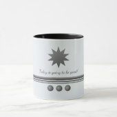 3 Berufliche Tasse von Silver Text spalten (Zentrum)